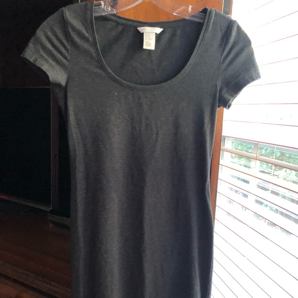 H&M Basic Cotton Blend Dress, XS